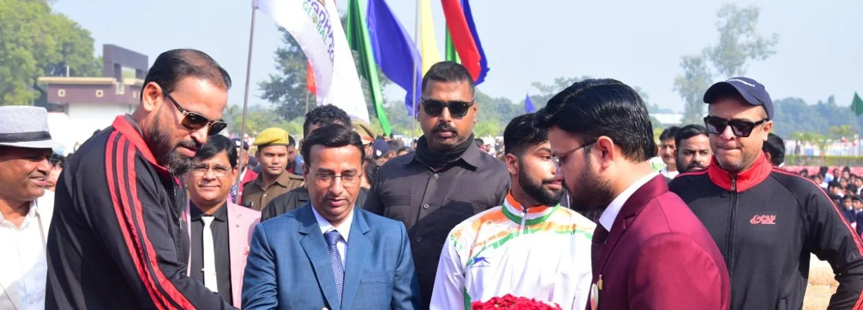 Sports ground at Siddhartha Global School, Malihabad