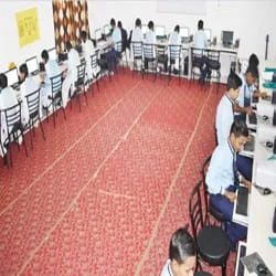 Computer lab at Siddhartha Global School, Malihabad