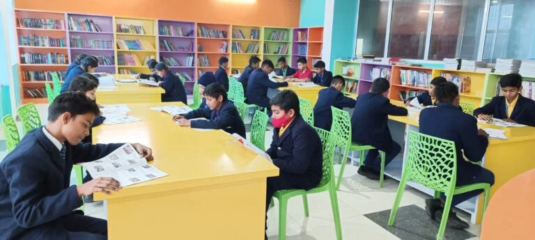 Library at Siddhartha Global School, Malihabad