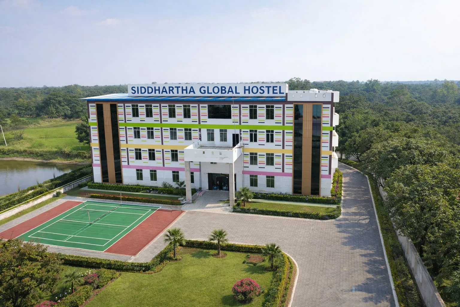 School Hostel at Siddhartha Global School, Malihabad