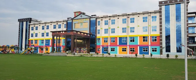 Main building, Siddhartha Global School, Malihabad
