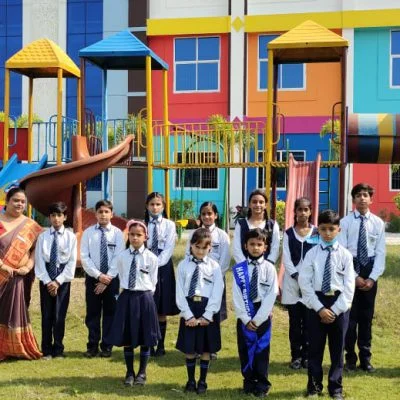 Cricket ground, Siddhartha Global School, Malihabad