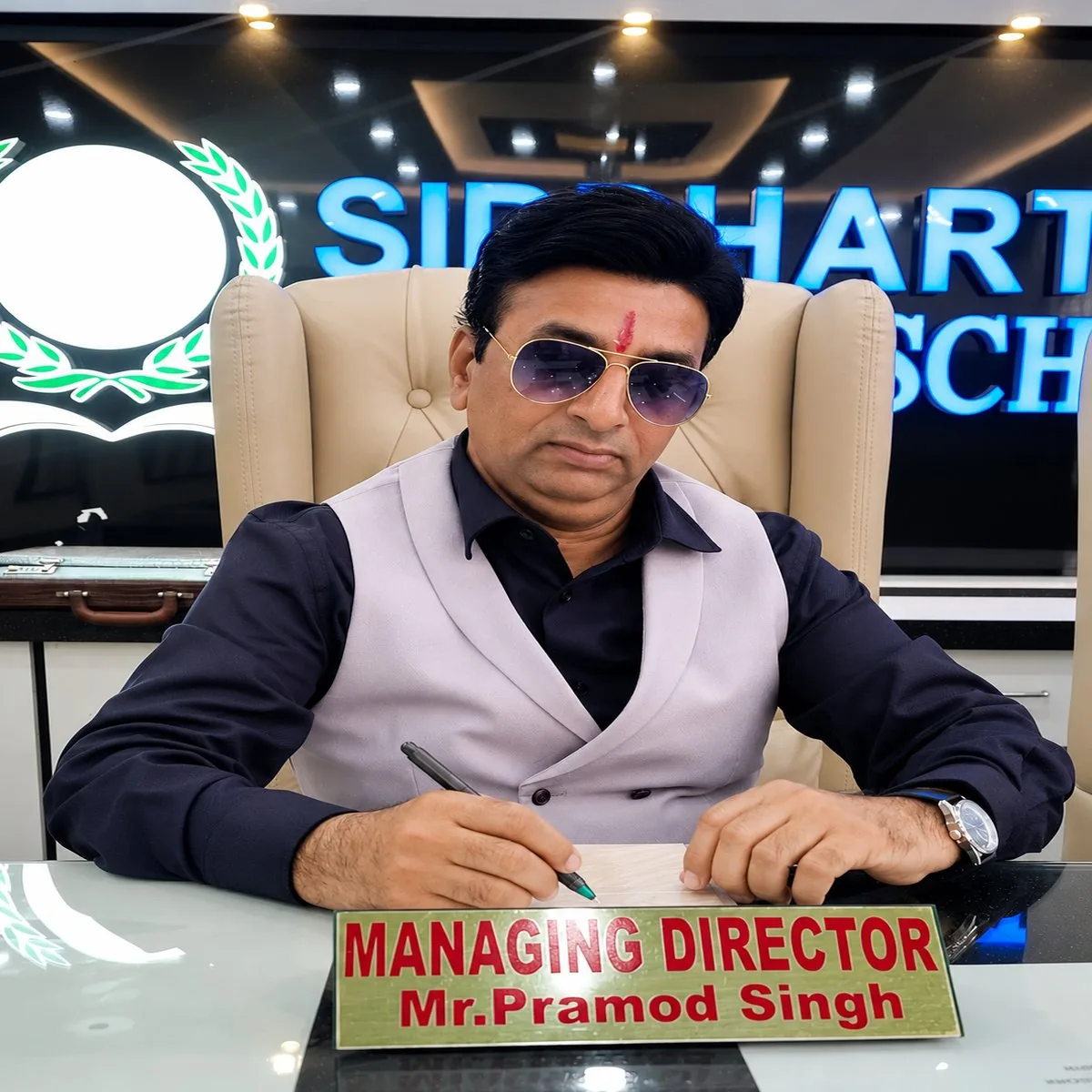 Chairman, Siddhartha Global School, Malihabad