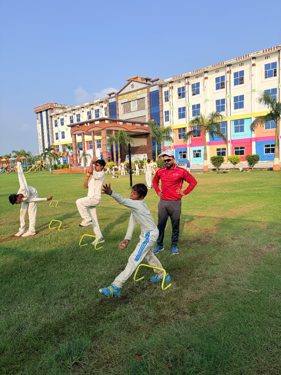Inter-House Athletics Meet at Siddhartha Global School, Malihabad